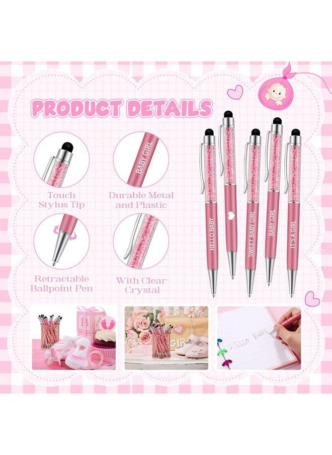 Outus 6 Pieces Metallic Ballpoint Pen Slim Retractable Ballpoint Pen Black Ink Metal Pen Mini Conical Ballpoint Pen And 6 Refills For Wedding Business Office Student Teacher 1.0Mm Medium Point (Gold)  - Image 4