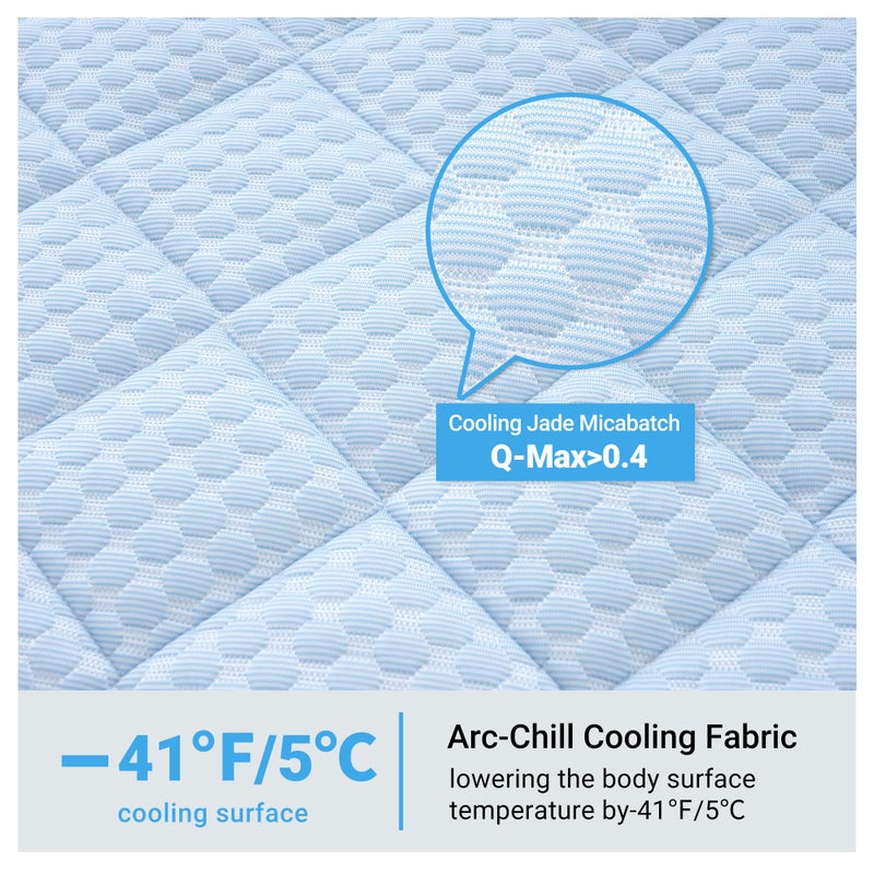 EursurePet Dog Cooling Mat,Cooling Mat for Dogs, 35"x23" Cats Cooler Pad, Premium Pets Cool Bed for Crate Kennel, Indoor Cats Cool Sleeping Bed, Q-MAX >0.45, Pets Cool Pad for Summer (Large - 35*23 In) - Image 5
