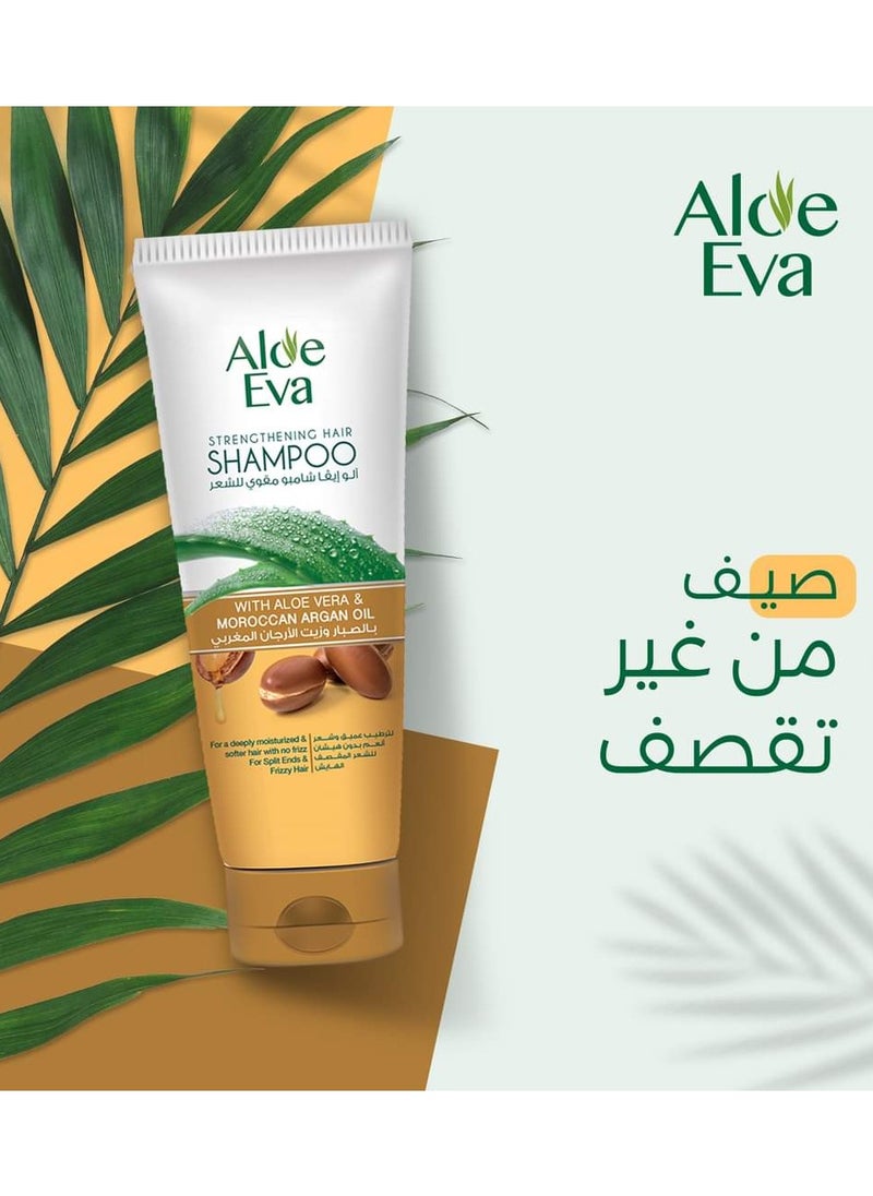 Aloe Eva - Aloe Eva Shampoo With Aloe Vera & Moroccan Argan Oil 230 Ml - Image 1
