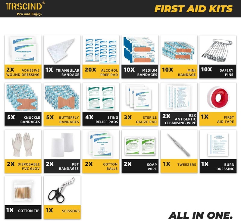 TRSCIND Gifts for Men Dad Husband - Valentines Day, Anniversary Birthday Gifts Idea for Him Boyfriend Man- Survival Kit 14 in 1, Survival Gear and Equipment, Fishing Hunting Camping Accessories, Cool Gadgets - Image 5