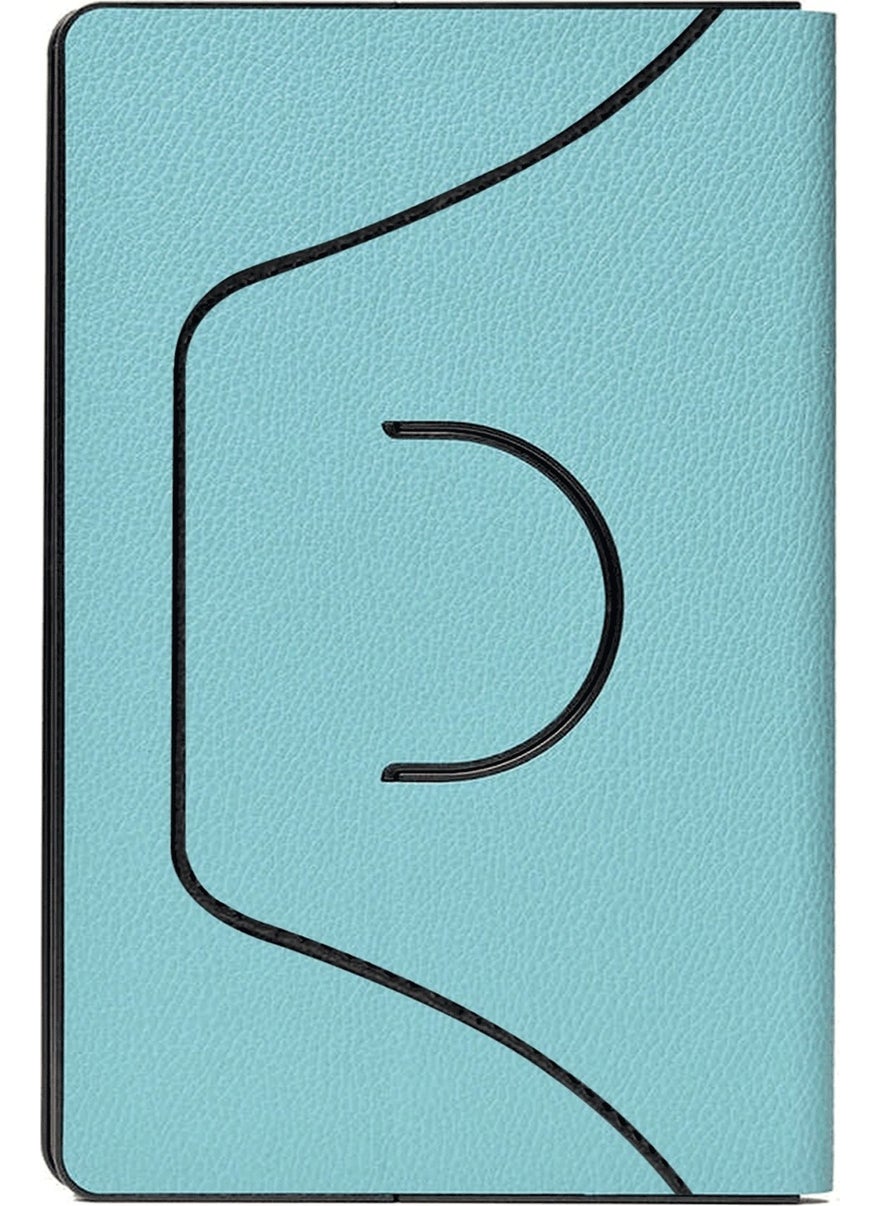Eonaks - 8 Inc Turquoise Tablet Case with 360° Rotatable Stand Universal Full Protection Turquoise-Std - Image 1