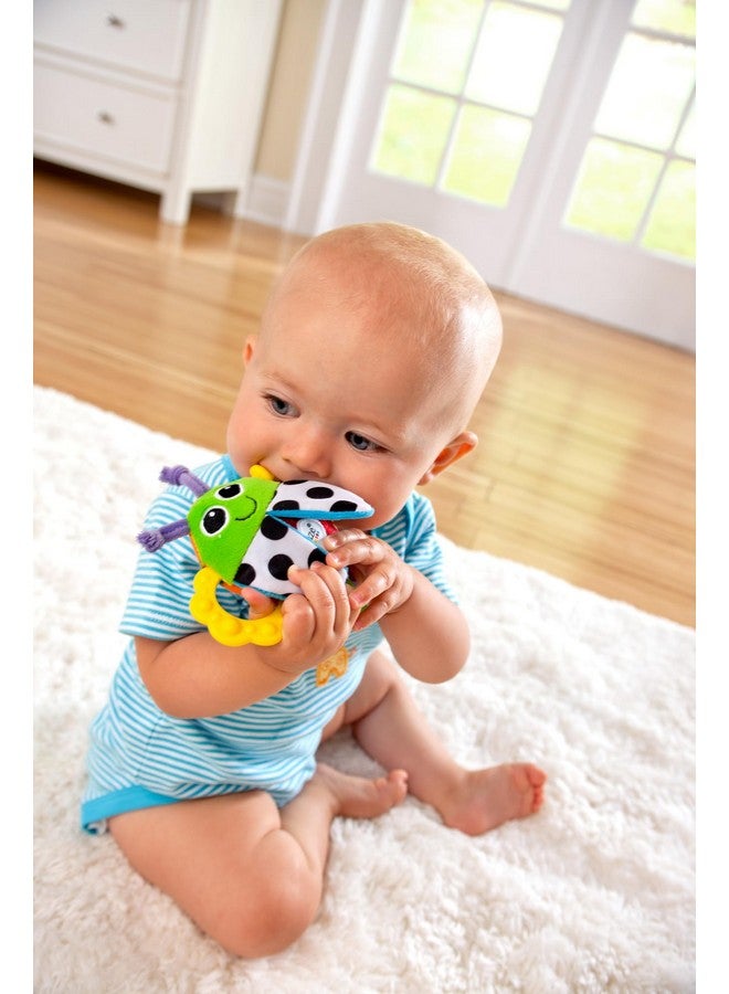 LAMAZE Bitty Bite Bug Rattle 4.5 Inch (Pack of 1) - Image 2
