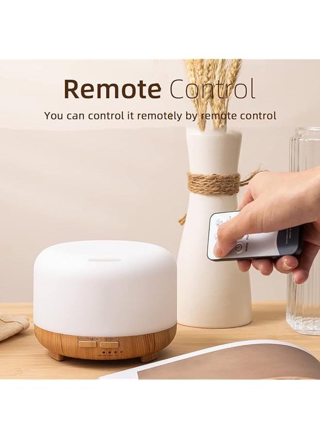 Arabest - Aroma Diffuser Remote Control Smart Ultrasonic Humidifier Large Capacity Aroma Diffuser With 7 Colors Led Night Light 500Ml - Image 1