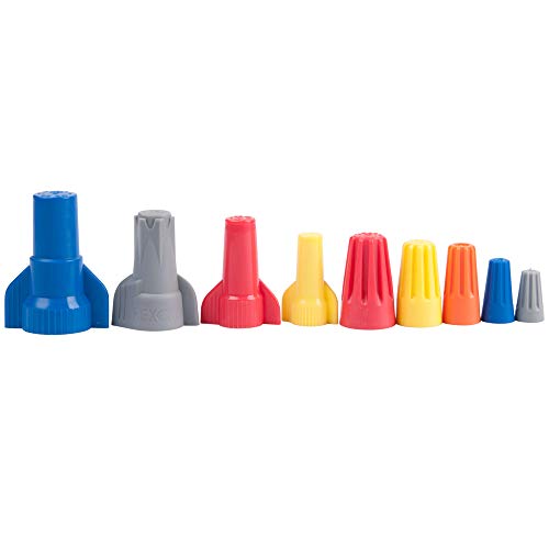 Gardner Bender CK-570 Assorted Wire Connectors Kit, 22-6 AWG, Twist-On and Screw-On, 570 Piece kit - Image 1