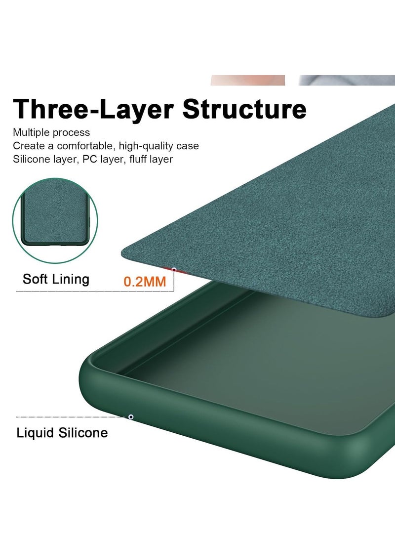 BORTONY OPPO Reno 12 Case Cover Soft Silicone Gel Rubber Case Shockproof Matte Finish Back Cover with Camera Protection Case for OPPO Reno 12 - Image 5