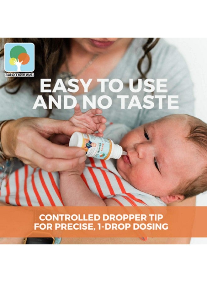 Raise Them Well Vitamin D And K Drops For Bone And Teeth Health 365 Servings 0.36 Fl/Oz - Image 4