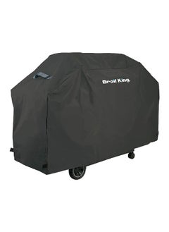 Broil King Hook and Loop Closure Weather-Resistant Polyester Grill Cover Black 64 Inch  - Image 1
