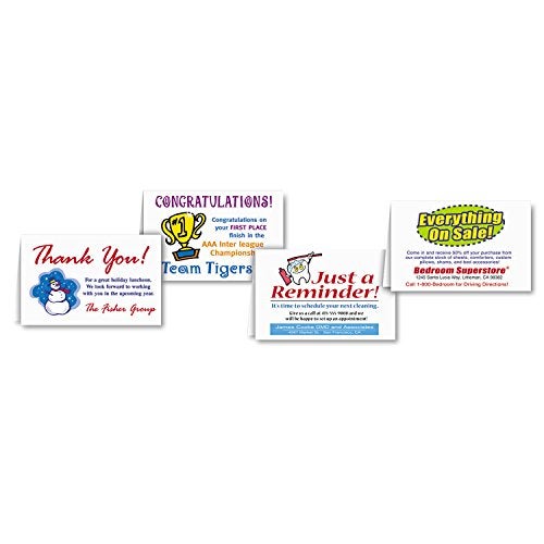 Avery 3265 Greeting Cards, Inkjet, 5-1/2-Inch x8-1/2-Inch, 20/BX, Matte White - Image 4