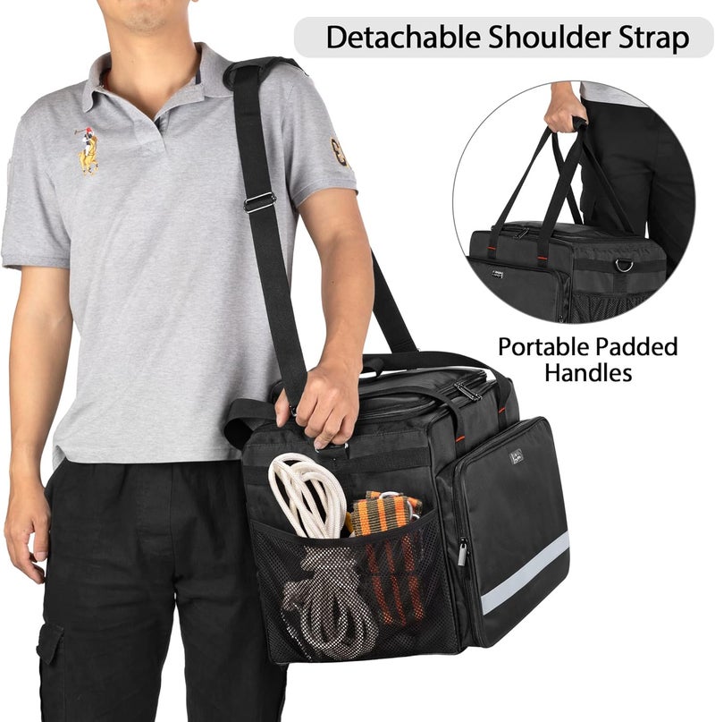 samdew Large Recovery Gear Bag for Offroad Equipment and Tire Repair Tools - Image 5