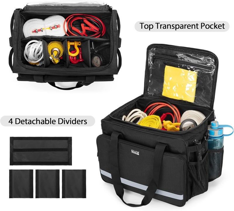 samdew Large Recovery Gear Bag for Offroad Equipment and Tire Repair Tools - Image 2