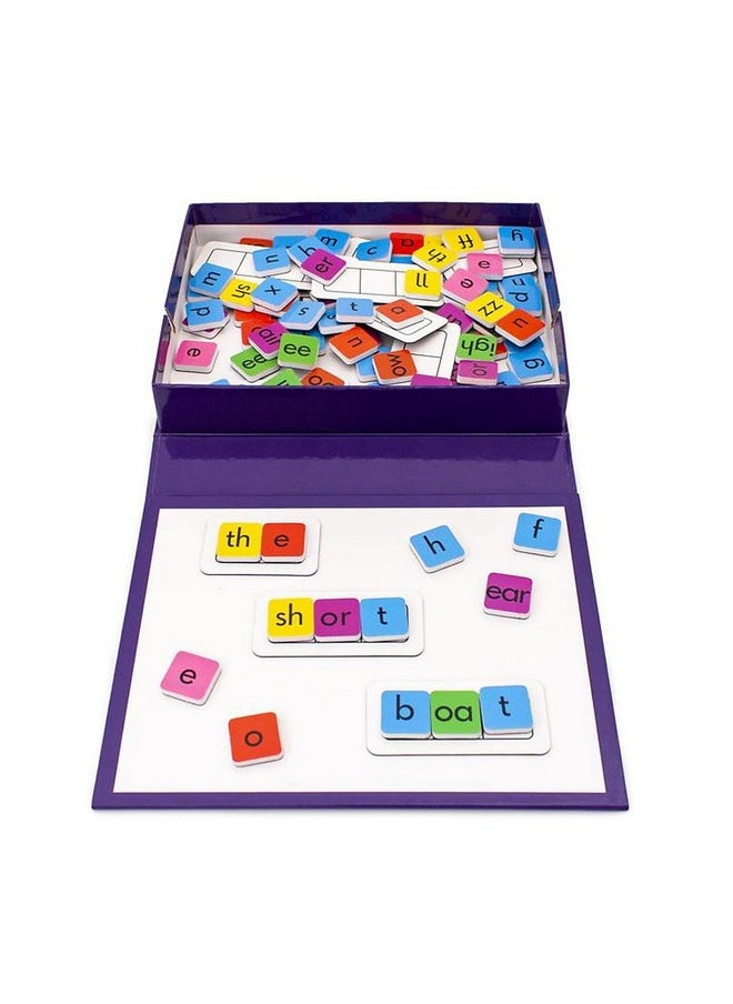 Junior Learning Junior Learning Rainbow Phonics Tiles with Built-in Magnetic Board Multi  - Image 3