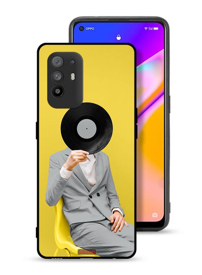 Tolwak Oppo F19 Pro Plus 5G Protective Case Cover Dj Abstract Art - Image 1