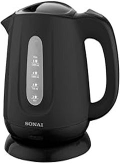 Sonai Sonai Kettle,1.2L,1100 Watt,Black,MAR-2200 