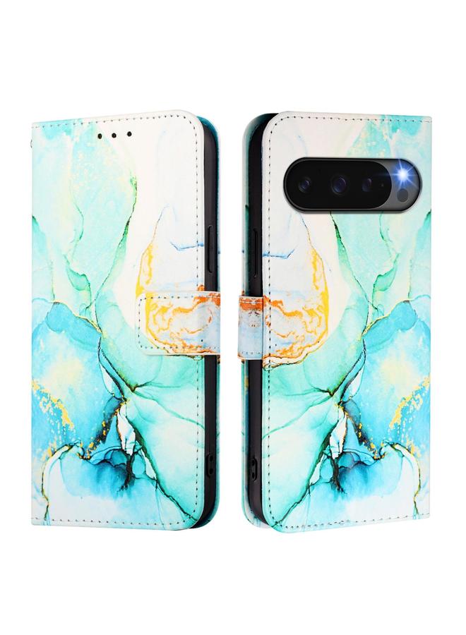 Zaboon Case For Google Pixel 10 Pro XL PT003 Marble Pattern Flip Leather Phone Case - Image 3