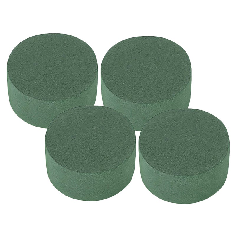 4Pcs Round Floral Accessories Flower Bases DIY Flower Arrangement Mud Flower Mud - Image 4
