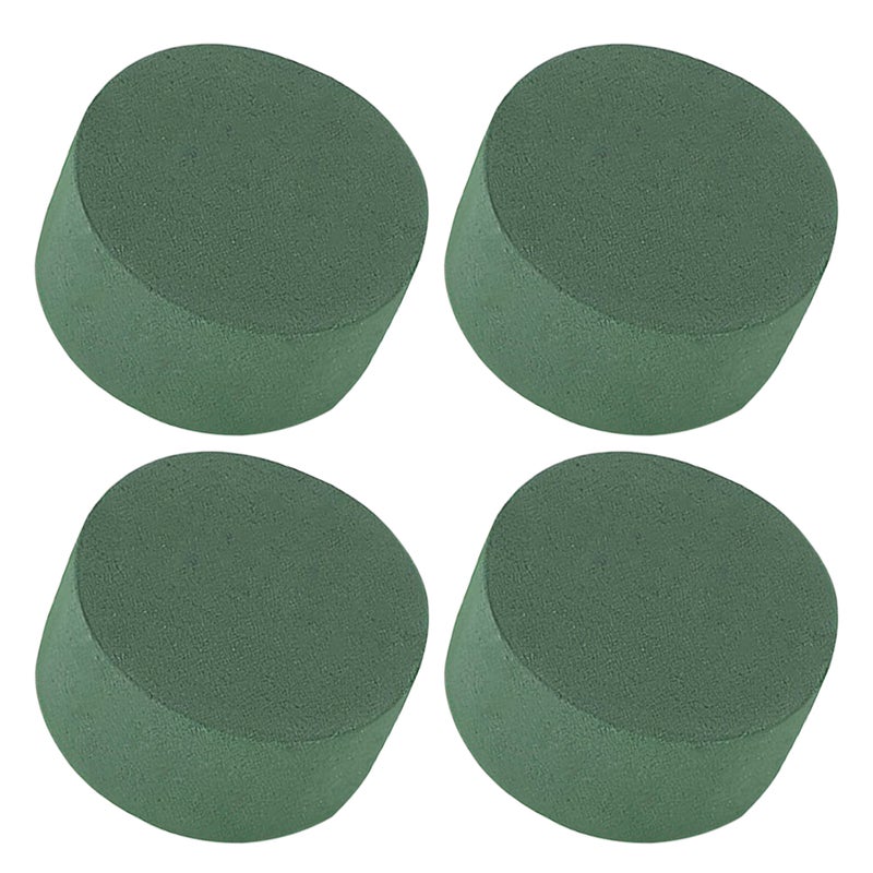 4Pcs Round Floral Accessories Flower Bases DIY Flower Arrangement Mud Flower Mud - Image 1