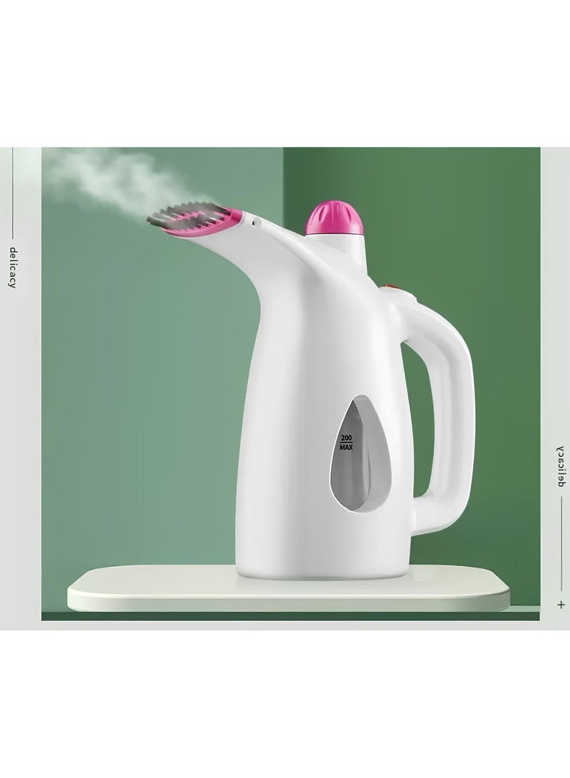 تيفونر كاوية بخار محمولة للملابس بقوة 800 واط، تسخين سريع في 45 ثانية تصميم فوهة بدرجة حرارة عالية مناسبة للمنزل والسفر 200 مل - Image 1