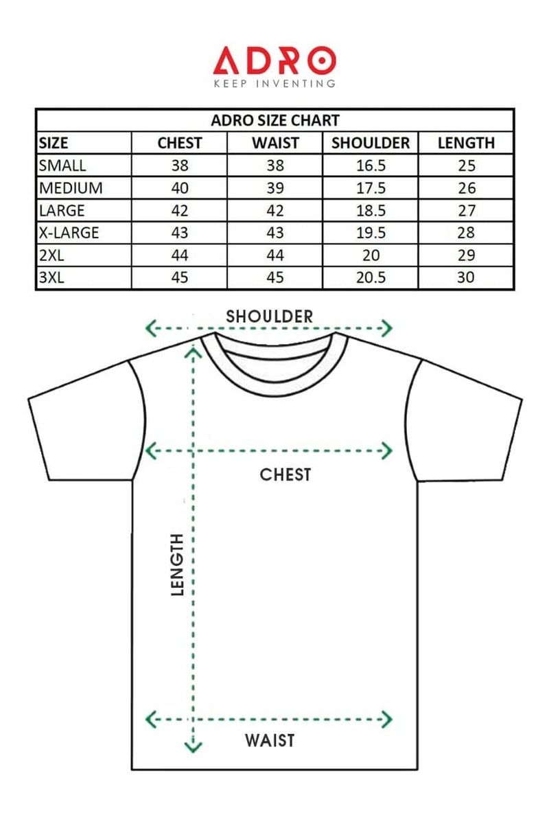 ADRO Mens Never Settle Cotton T-Shirt (RN22-03-SET-OL_Olive_S) - Image 5