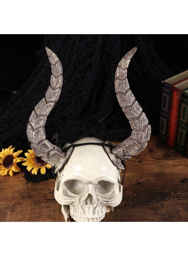 STOBOK 1 Pc Halloween Horns Headband Sheep Horn Hoop Cosplay Fancy Dress Photo Props Hair Accessory Or Christmas Halloween Easter Decoration Dance Party - Image 2