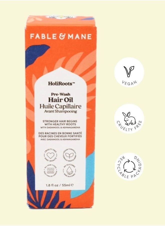 Fable and Mane HoliRoots™ Pre-wash Hair Treatment Oil 1.8 oz/ 55 mL  - Image 4