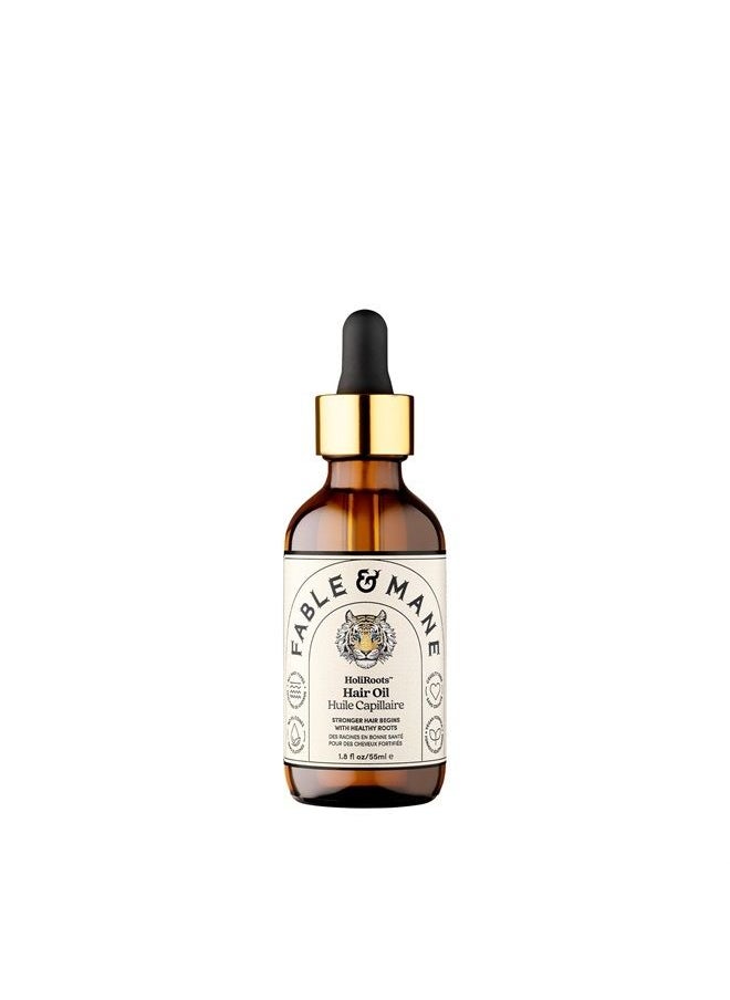 Fable and Mane HoliRoots™ Pre-wash Hair Treatment Oil 1.8 oz/ 55 mL  - Image 1