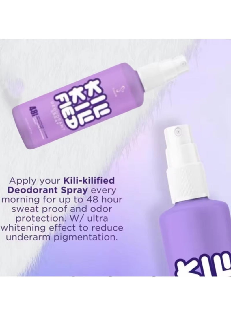 SASKIN KILI KILI FIED DEODORANT SPRAY 60M - Image 3