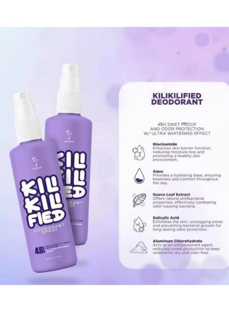 SASKIN KILI KILI FIED DEODORANT SPRAY 60M - Image 4