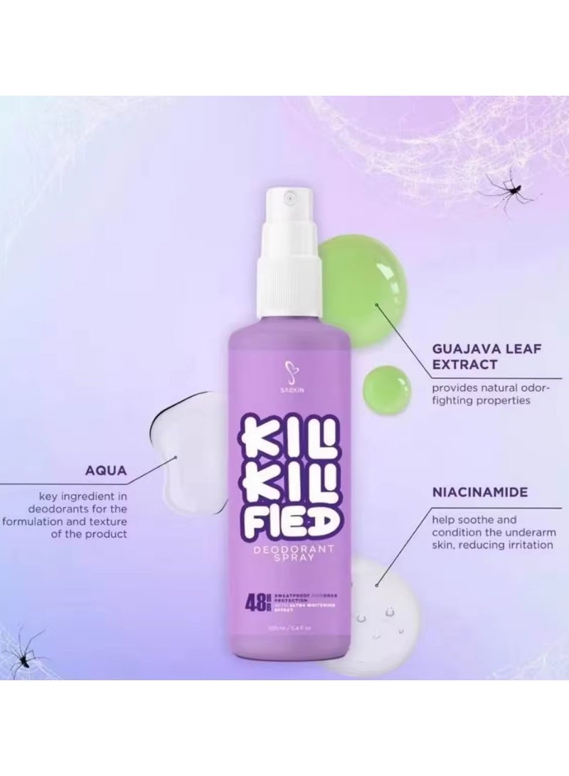 SASKIN KILI KILI FIED DEODORANT SPRAY 60M - Image 5