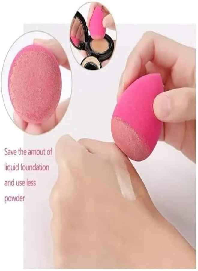 Gonegal Ultra soft Blender Makeup Sponge Set of 4 with box 1Pcs Makeup Puff Triangle Powder Puff Professional Mushroom Makeup Sponge with Handle - Image 4
