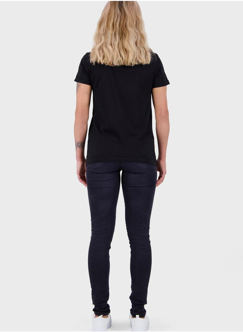 DIFUZED - Disney - Maleficent - Gel Printed T-Shirt - Image 1