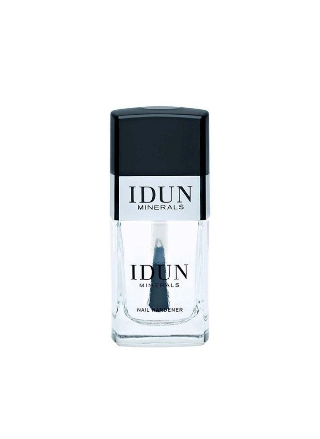 IDUN MINERALS Nail Hardener Build In Layers Of Protection Helps The Nails Stay Resilient And Grow Strong Provides Maximum Strengthening Of Weak Chipped Nails 0.37 Oz Nail Treatment  - Image 1