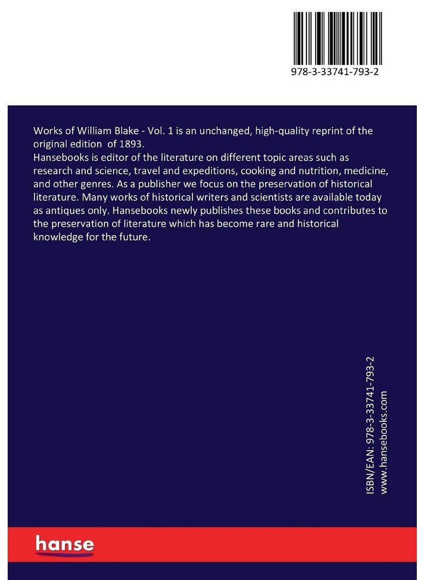 Works of William Blake: Vol. 1  - Image 2