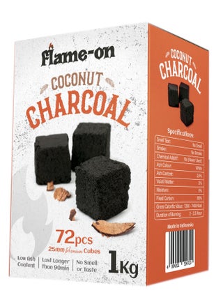 Coconut Shell Charcoal Briquettes