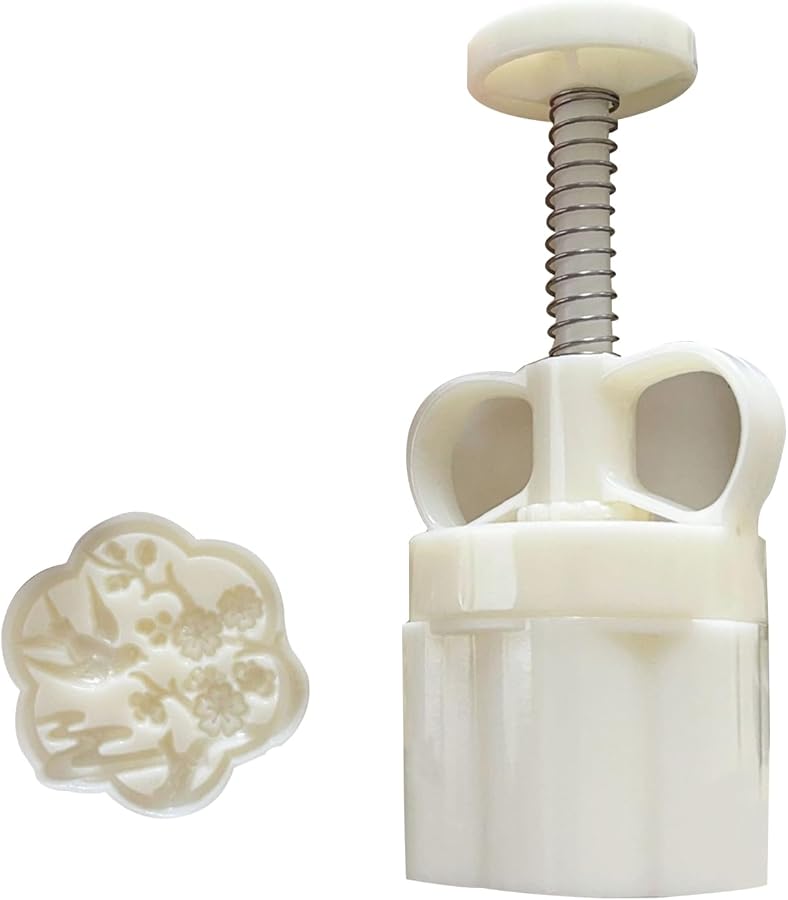 Mung Bean Cake Mold Set With Seal Hand Pressed Pastry Baking Tool - Image 2