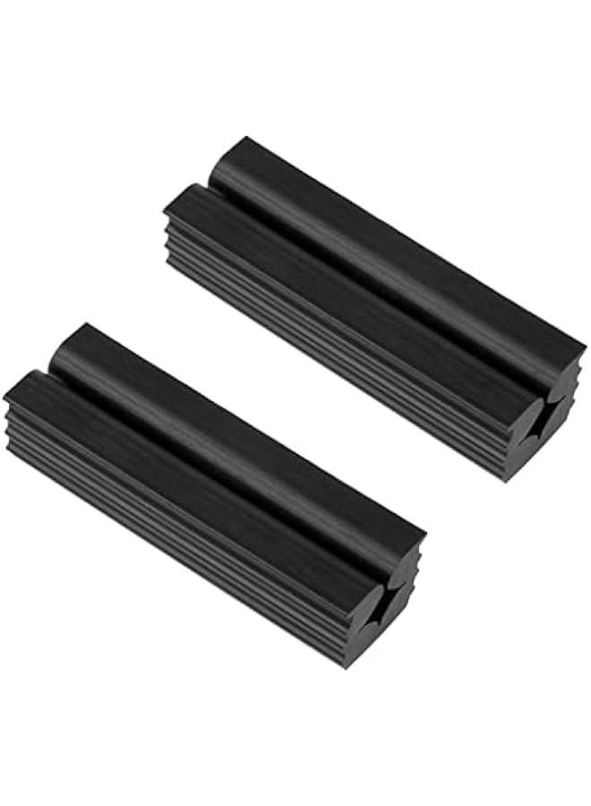 2 Pieces Durable Rubber Vise Clamp Golf Grip Kit for Regripping Golf Clubs  - Image 1