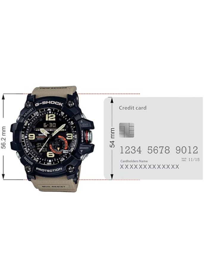 كاسيو ساعة كاسيو جي شوك أنالوج-ديجيتال بتوقيت العالم - Image 5