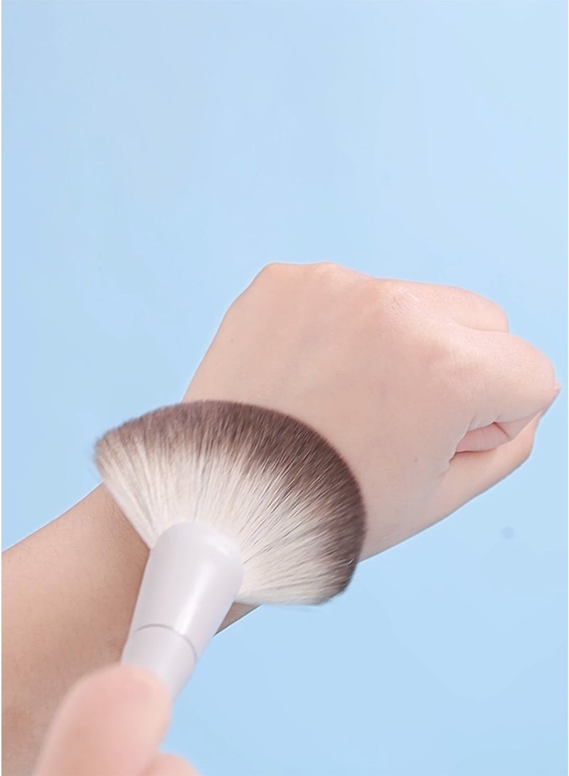 إينرجي مجموعة فراشي مكياج ENERGY ستارلايت 12 قطعة بشعيرات ناعمة صناعية لمكياج كامل احترافي - Image 3