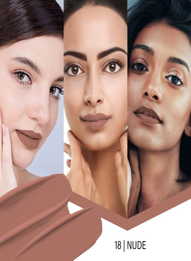 COLORS QUEEN Lipstick Nudit & Nude (Matte) - Image 3