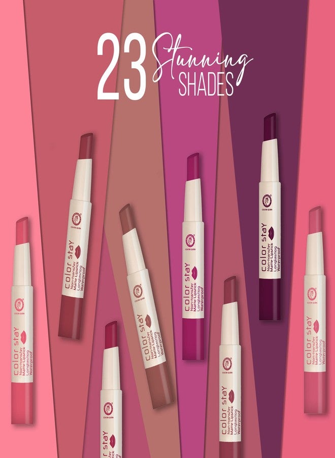 COLORS QUEEN Lipstick Nudit & Nude (Matte) - Image 5