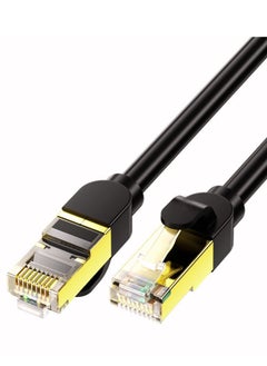 X-PRO5 Cat8 Network Lan Cable 1Meter High Speed 40Gbps 2000MHz RJ45 Internet Gold Plate Ready Cable Double Shielded Ethernet Cable  - Image 1