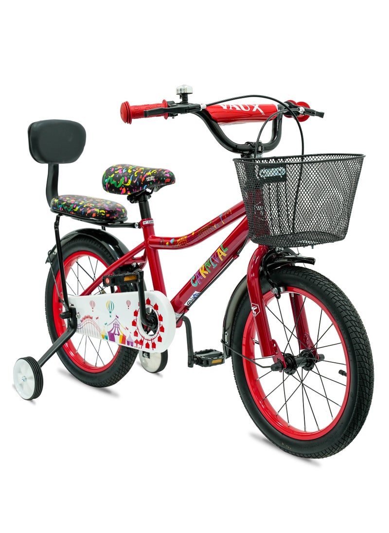 Vaux - Carnival Kids Bike 16 Inch - Red - pzsku/ZB7766F57AAF7C1F6129DZ/45/_/1740124542/741c9ab1-3da4-44c1-9441-7c083db9a318