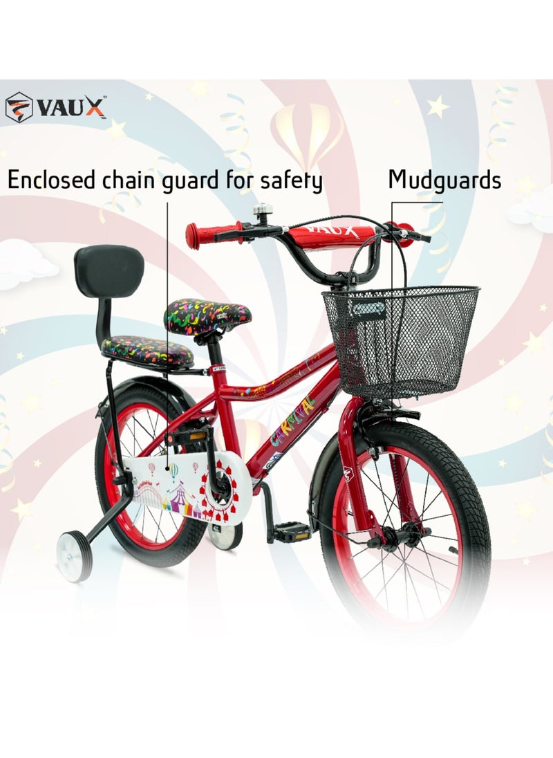 Vaux - Carnival Kids Bike 16 Inch - Red - pzsku/ZB7766F57AAF7C1F6129DZ/45/_/1740124583/f23b470e-ed06-4f46-8696-b224ee0647f9