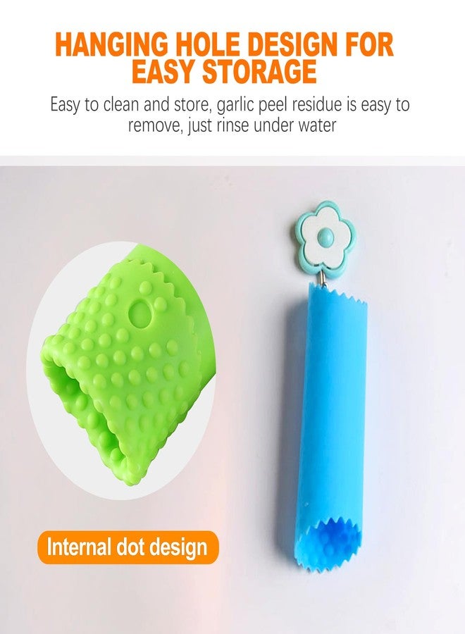 CoguZed 3pcs Silicone Garlic Peeler Tube Roller, Effortless Skin Remover, Garlic Roller, Garlic Rocker, Easy-Clean for Kitchen, Premium Durable Design - Image 5
