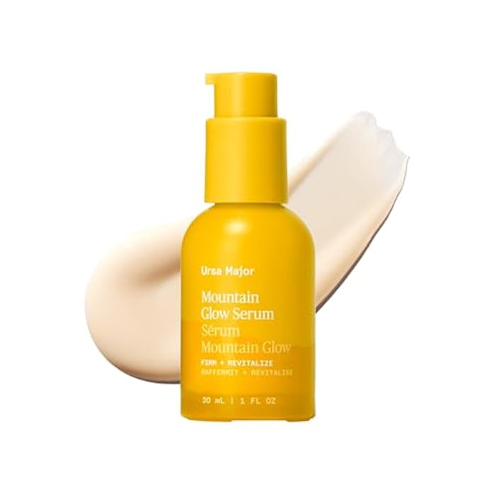 Ursa Major Mountain Glow Natural Face Serum | Vegan Daily Facial Moisturizer | Combat Wrinkles & Sagging Skin | Boost Radiance and Skin Glow | Cruelty-Free & Non-Toxic | For Men & Women | 1.0 ounce - Image 1