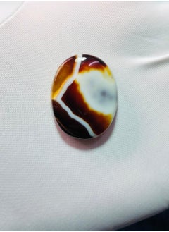 Natural Sulaimani Agate - 38 carats - 27x22mm - pzsku/ZB7769C9E9E983A409873Z/45/_/1738155226/43c9d910-01e6-4f9c-92fe-0976077df402