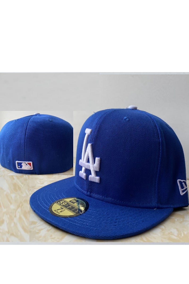New Era LA Dodgers Blue Fitted Cap