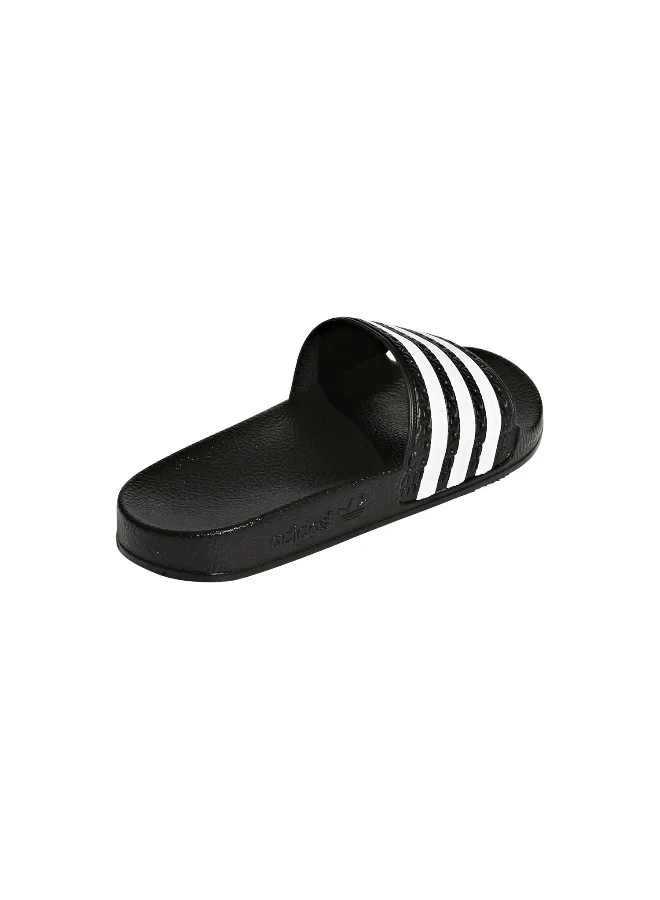adidas أديليت جي أسود سلايدرز للأولاد والبنات 7