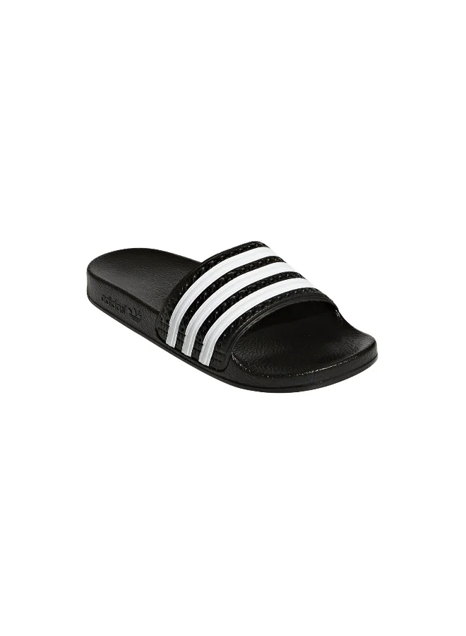 adidas أديليت جي أسود سلايدرز للأولاد والبنات 7