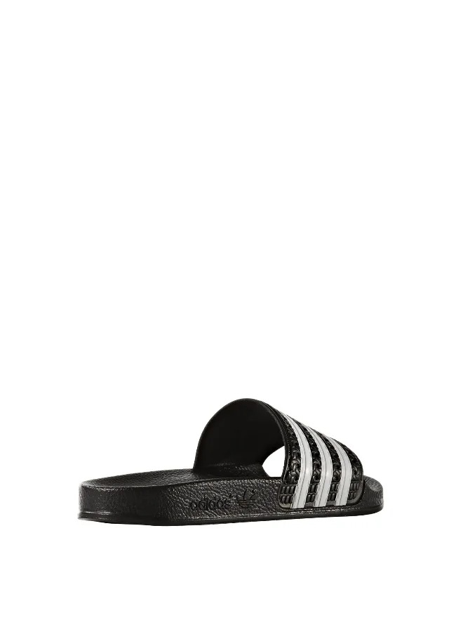adidas أديليت جي أسود سلايدرز للأولاد والبنات 7