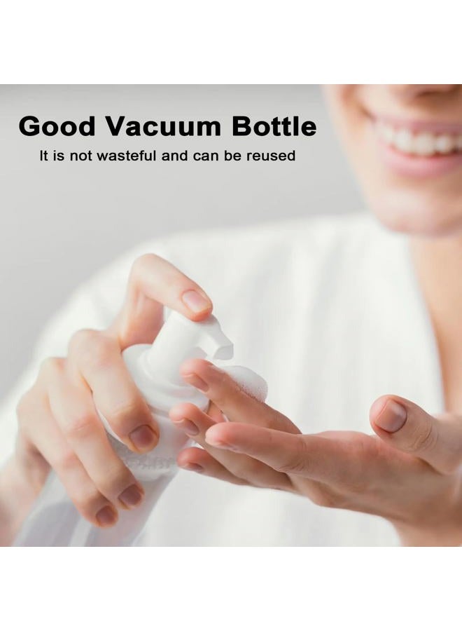 Autdor Foam Pump Bottle 7oz 2Pcs Foaming Soap Dispenser 200ml Foaming Spray Bottle Empty Travel Foam Bottle Clear Foam Dispenser for Hand Soap Toiletries Shampoo Lotion - Image 4